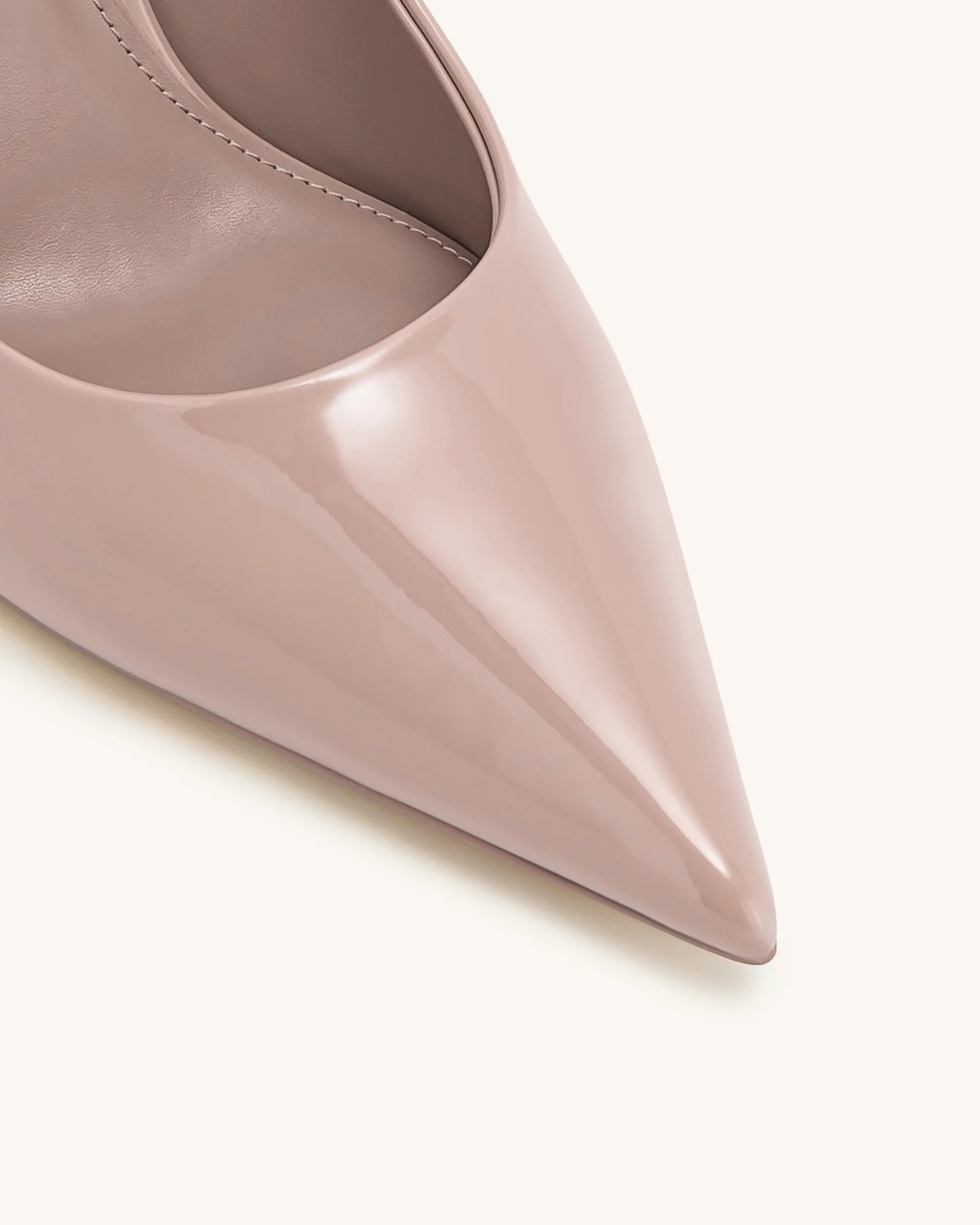 Thilina Patent Leather Pumps - Dusty Pink