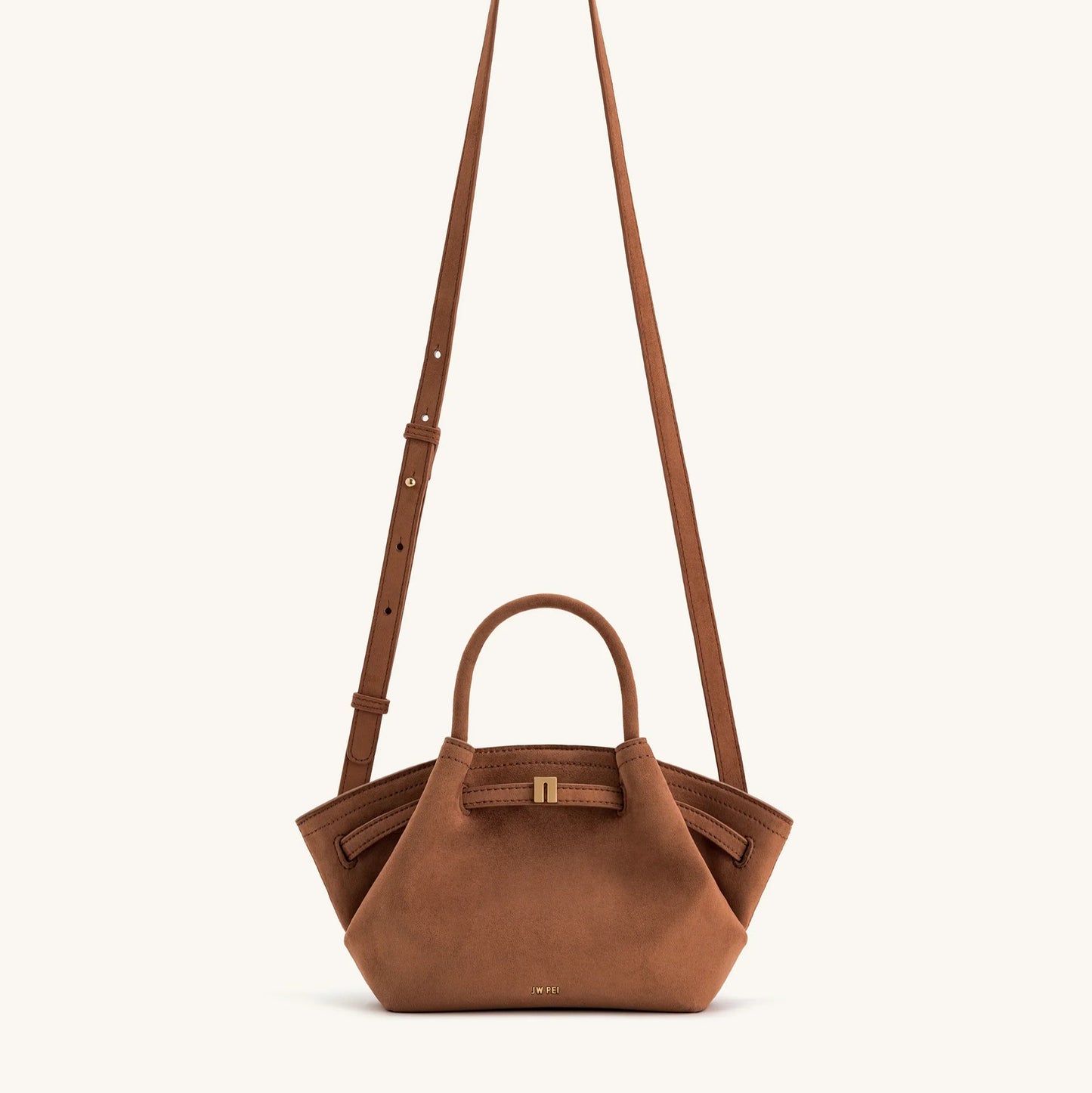 Hana Mini Faux Suede Tote Bag