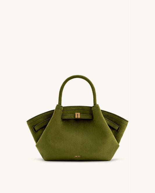 Hana Mini Faux Suede Tote Bag