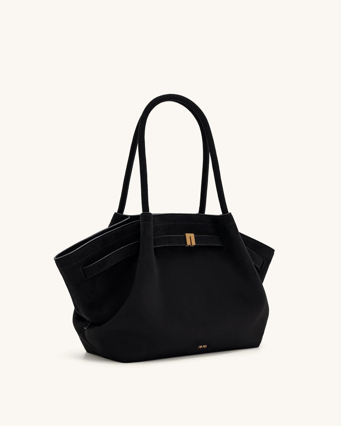 Hana Medium Faux Suede Tote Bag