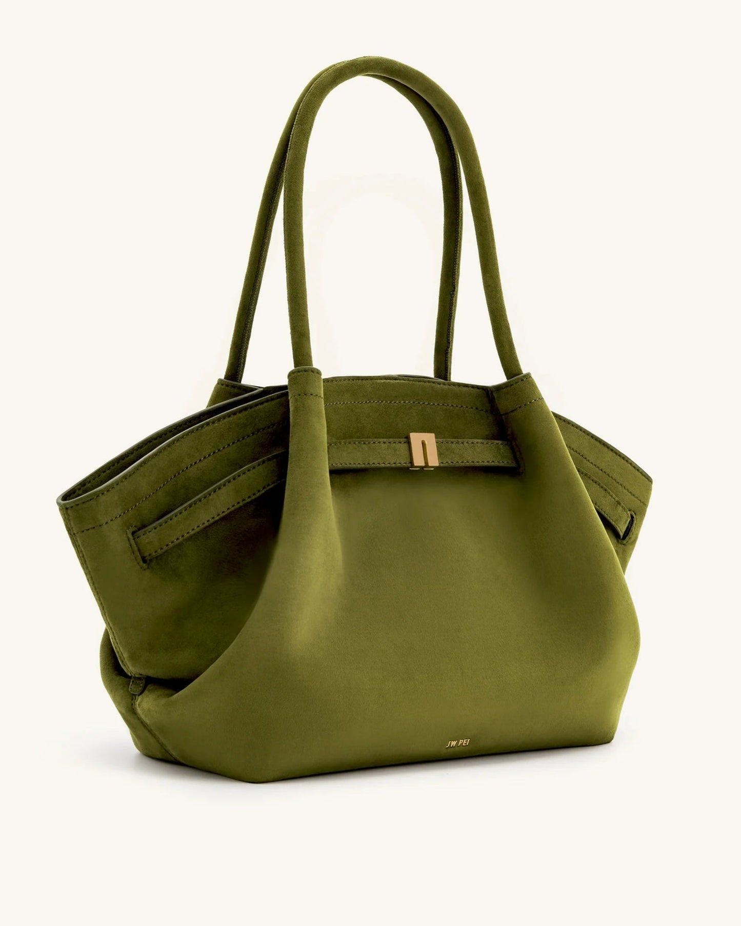 Hana Medium Faux Suede Tote Bag