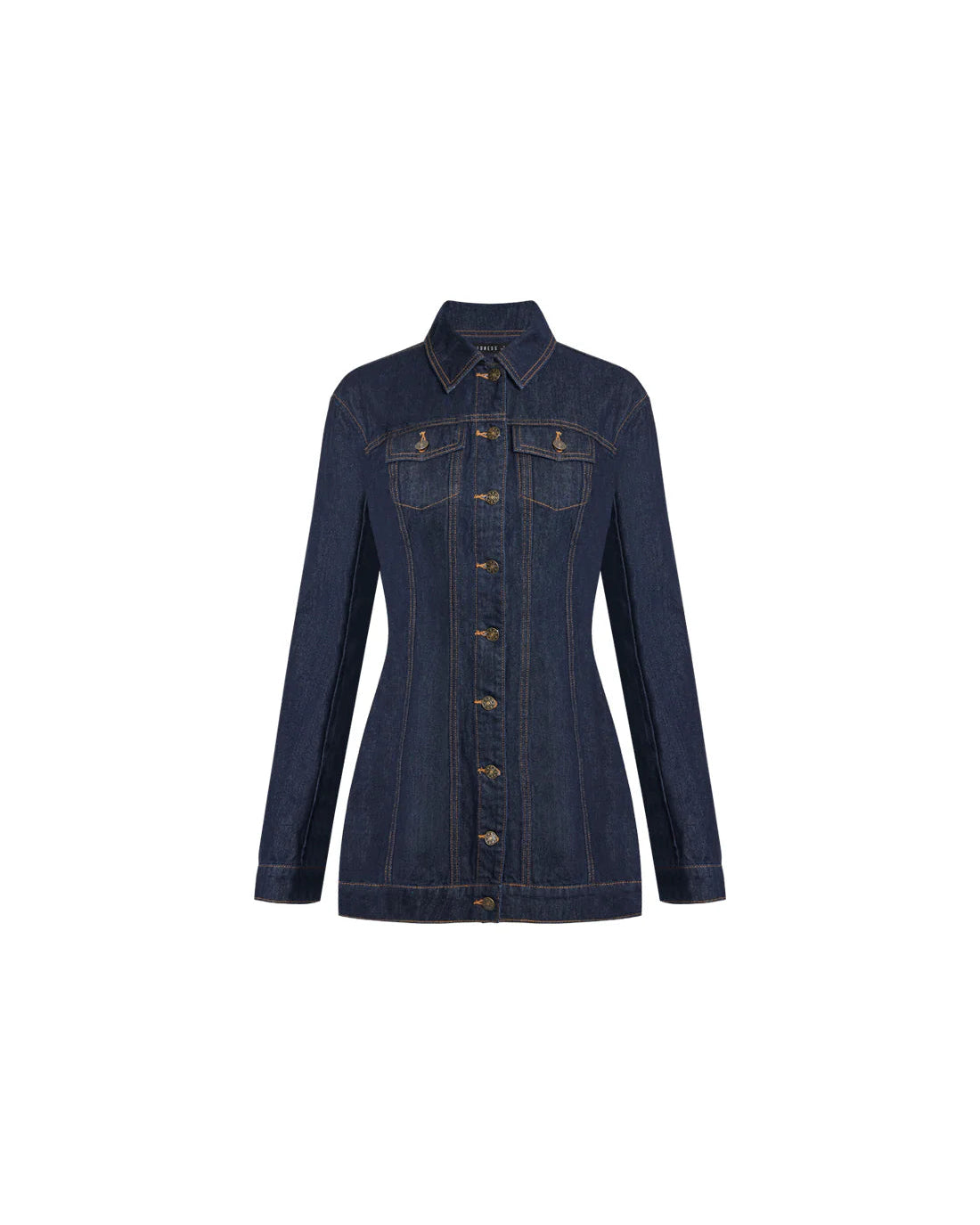 RIDER DENIM MINI DRESS