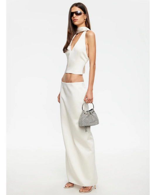 Front Row Maxi Skirt