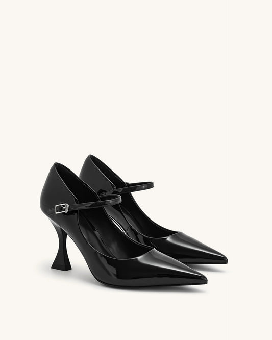Thalina Patent Leather Pumps