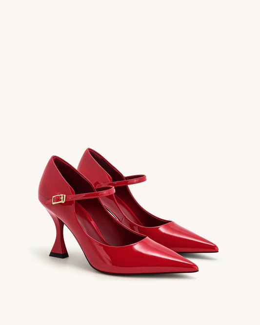 Thalina Patent Leather Pumps