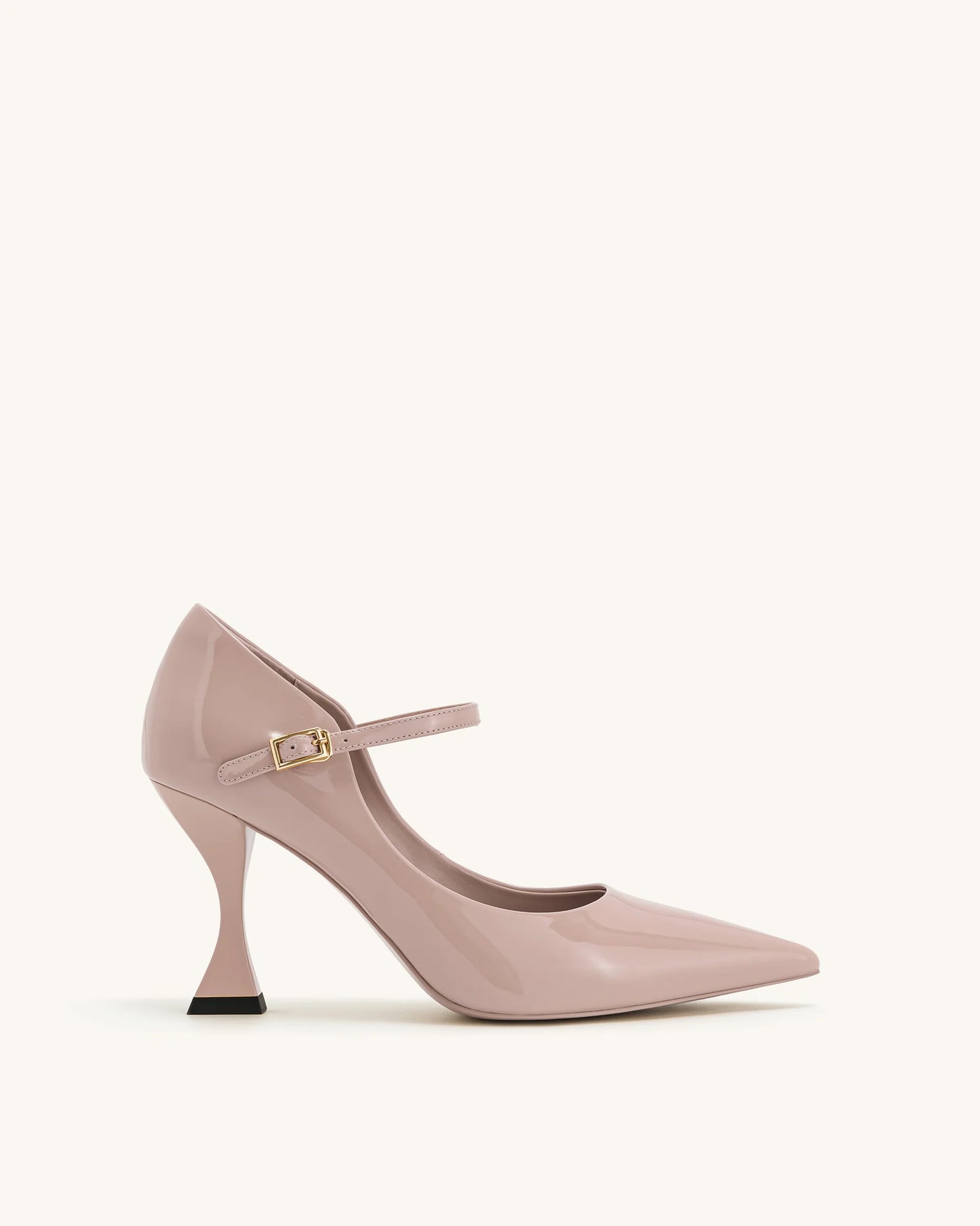 Thilina Patent Leather Pumps - Dusty Pink