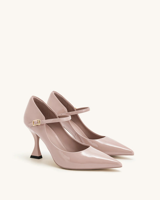 Thalina Patent Leather Pumps
