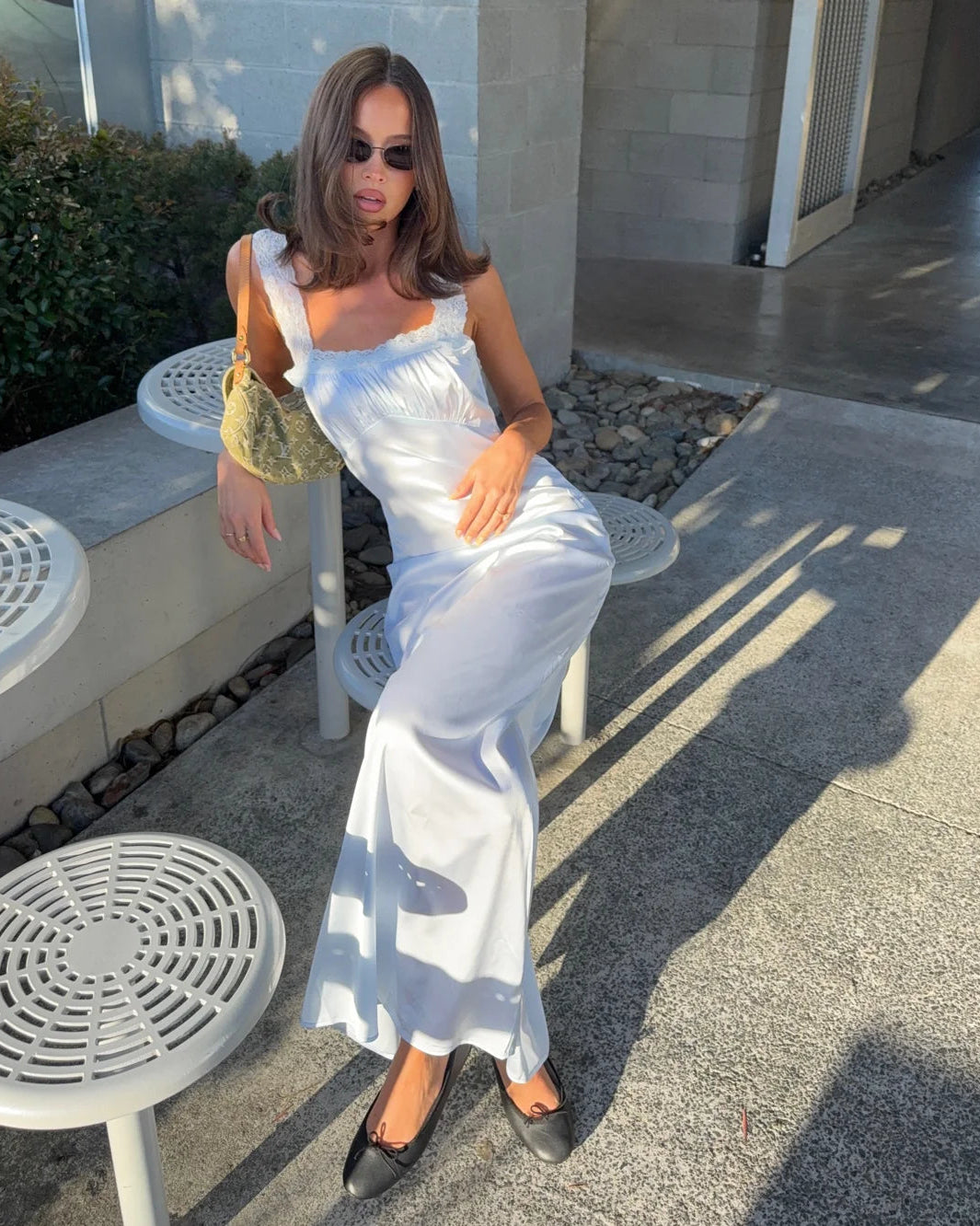 Love Letters Maxi Dress - Baby Blue