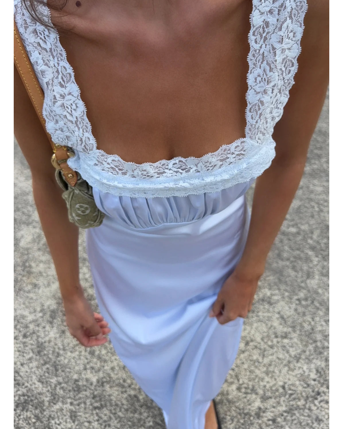 Love Letters Maxi Dress - Baby Blue