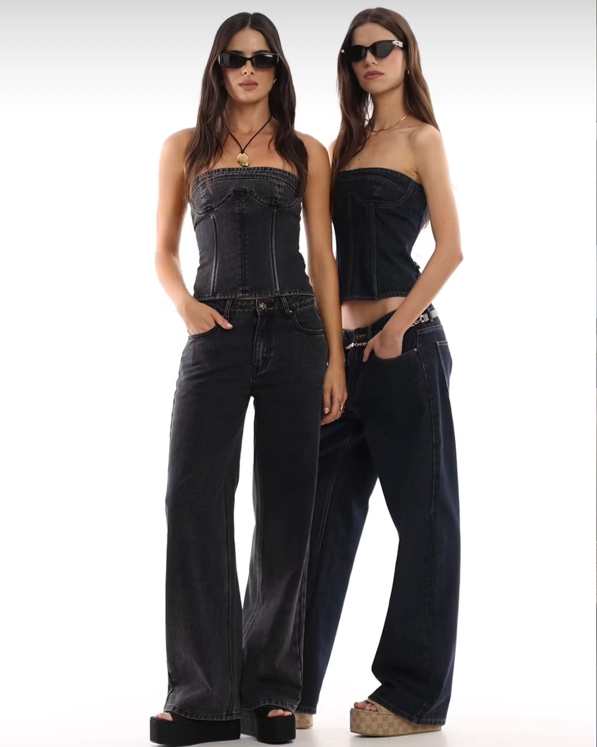 RISING JEAN WASHED ONYX