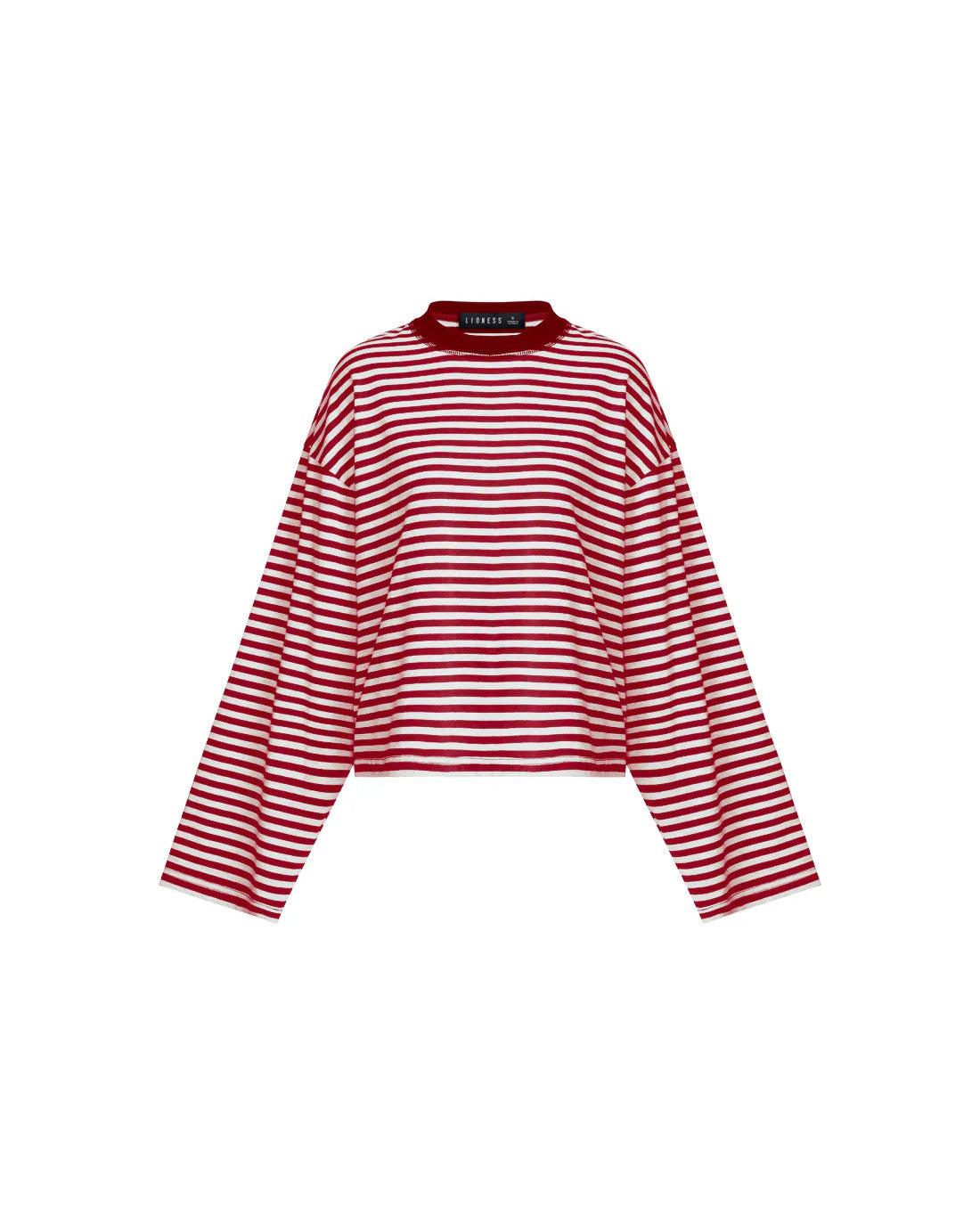 Bloom Long Sleeve - Wine Stripe