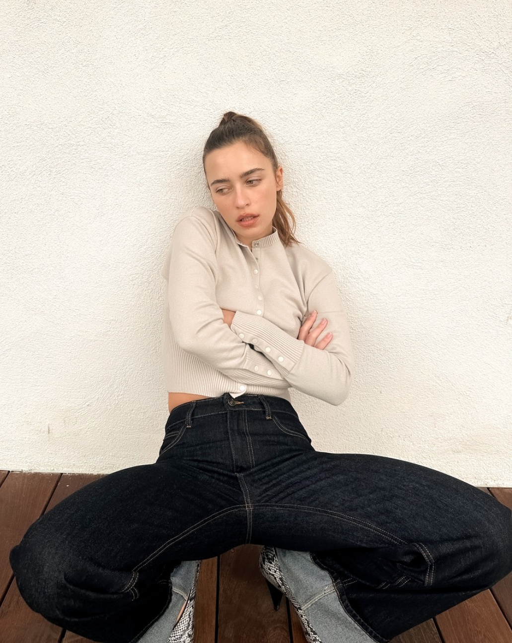 Top Model Cuffed Jean