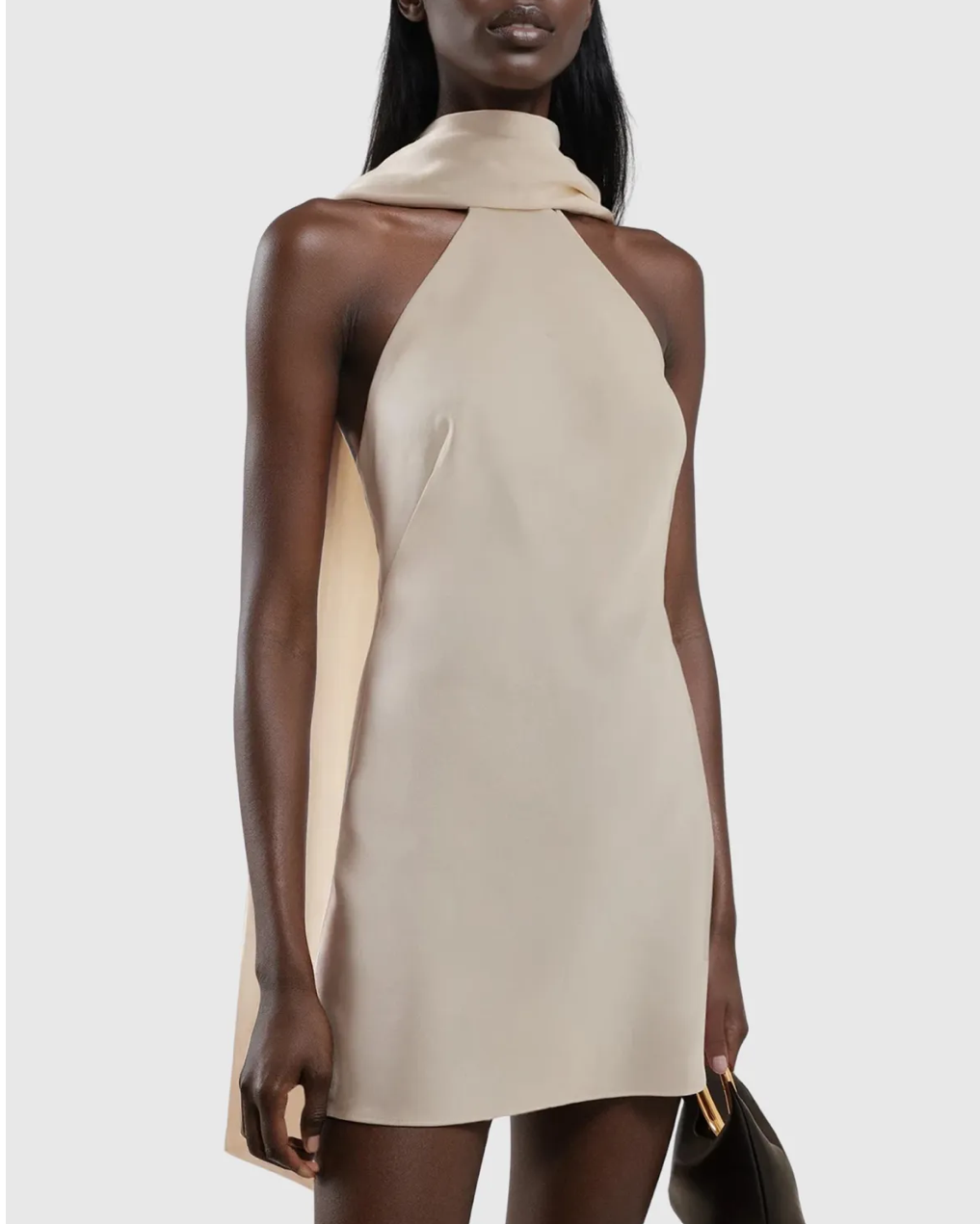 Dominica Sleeveless Scarf Mini Dress