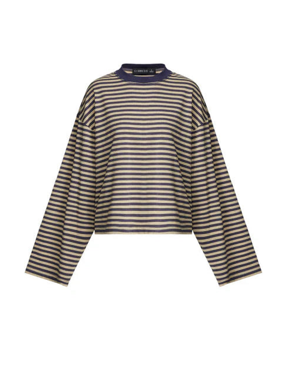 Bloom Long Sleeve - Beige Stripe
