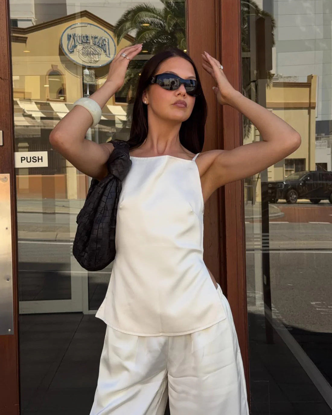 Camille Backless Top