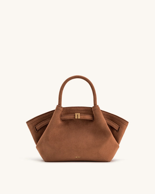 HANA MINI FAUX SUEDE TOTE BAG