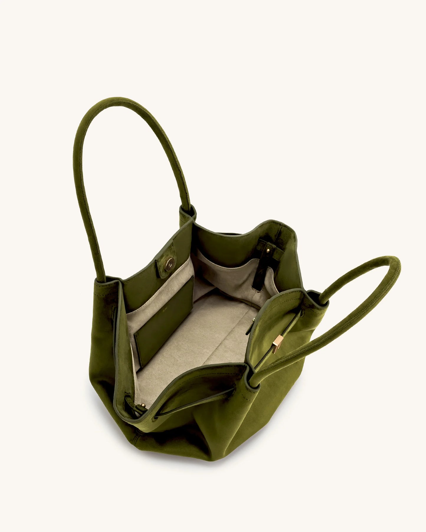 Hana Medium Faux Suede Tote Bag