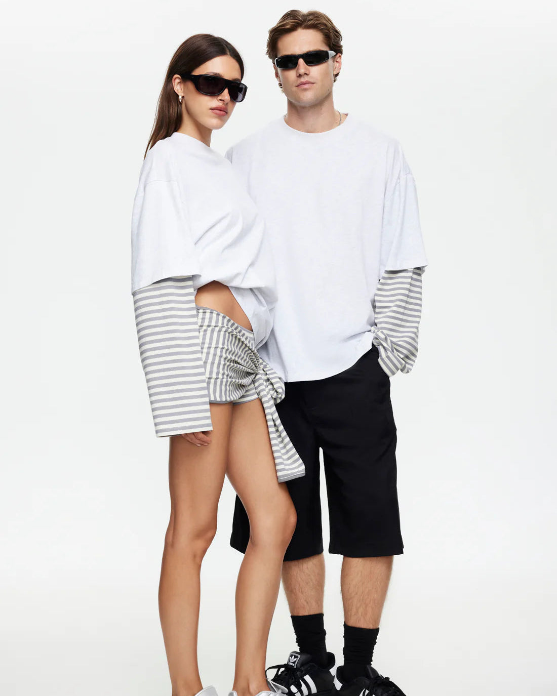 Bottega Shirt - Ash Stripe