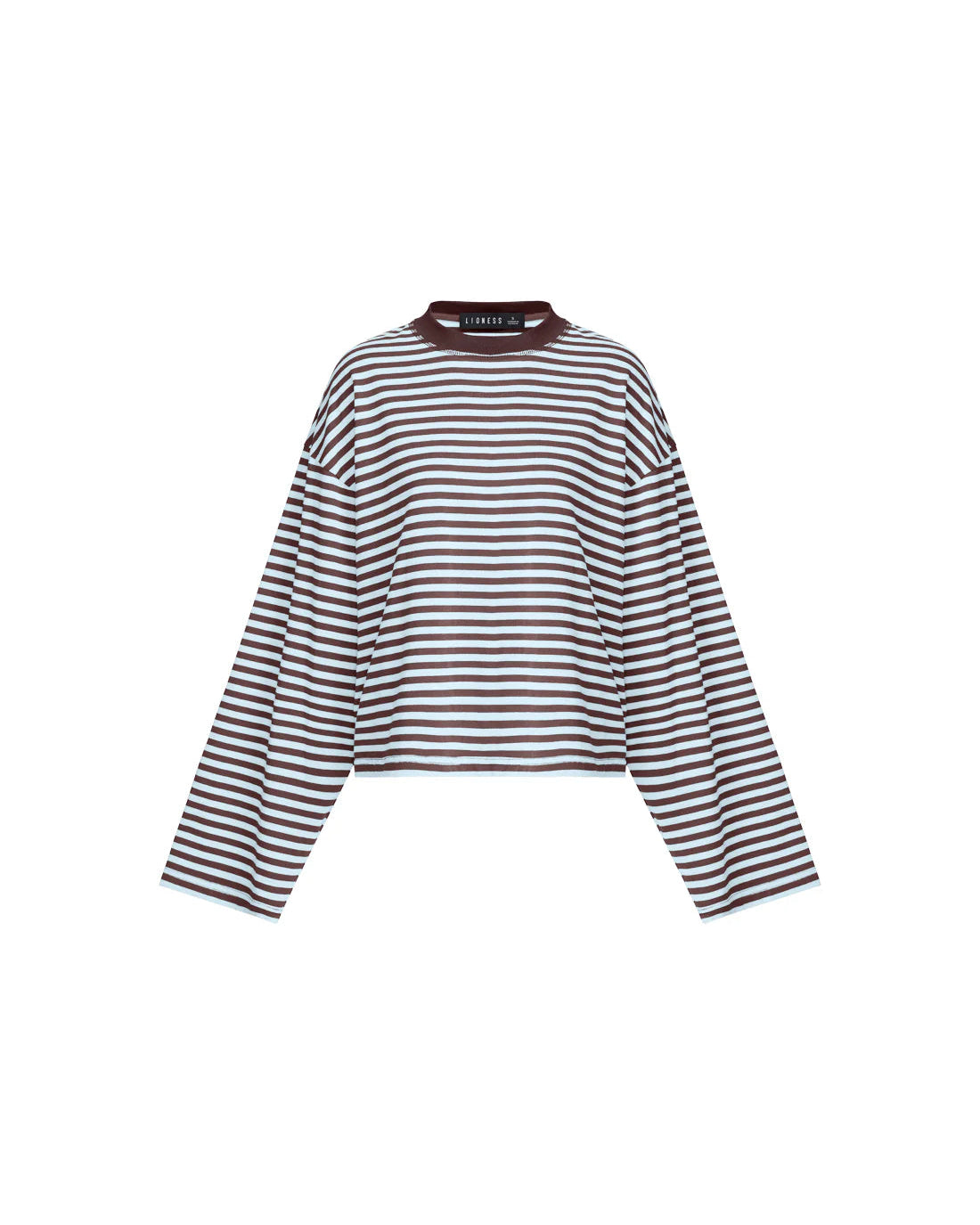 Bloom Long Sleeve - Chocolate Sea Stripe