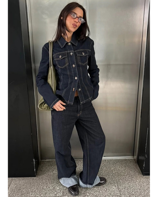 TOP MODEL CUFFED JEAN